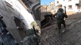 Qəzza küçələrindəki şiddətli döyüşlərin görüntüləri yayıldı  - VİDEO