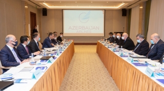 Rəşad Nəbiyev ilk iclasını keçirdi, Cahangir Əsgərov da çıxış etdi - FOTO