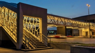 Bakıda yeni yerüstü piyada keçidi inşa edildi  - FOTO