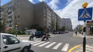 Bakıdakı piyada keçidlərindən biri hərəkət üçün bağlanacaq 