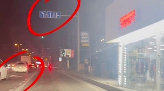 Xətaidə ziddiyyətli küçə:  Nişan qadağan edir, yoldakı oxlar icazə verir  - VİDEO