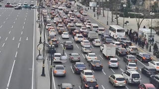 Bakının bu yollarında TIXAC VAR - FOTO