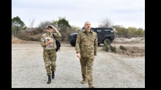 Prezident İlham Əliyev və Mehriban Əliyeva Ağdam rayonuna səfər ediblər