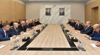 Nəqliyyat sahəsi işçilərinə dövlət mükafatları təqdim edildi - FOTOLAR 