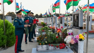 8 noyabr - Zəfər Günü bütün hərbi hissələrdə qeyd olunub  - FOTO