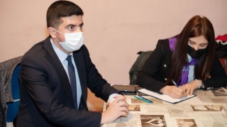 DOST Mərkəzi qazi ailəsinə dəstək göstərir  - FOTO