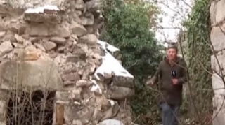 AzTV-nin əməkdaşı ölümün bir addımlığından qayıtdı: Minalanmış məbəddən REPORTAJ    - VİDEO