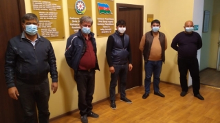 Kəlbəcərə icazəsiz getmək istəyən şəxslər saxlanılıb - FOTO