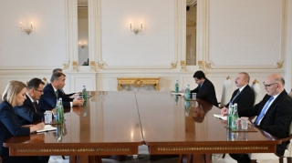 Prezident Aİ-nin Cənubi Qafqaz üzrə xüsusi nümayəndəsini qəbul edib   - FOTO