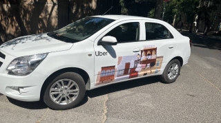 DYP-dən üzərində rəsm əsəri olan UBER maşınlarının cərimə meydançasına aparılması barədə - AÇIQLAMA  