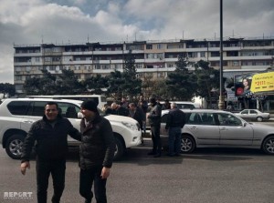 Bakıda iki minik maşını toqquşub - FOTO