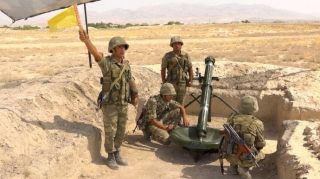 Əlahiddə Ümumqoşun Ordunun minaatan bölmələrində döyüş hazırlığı məşğələləri keçirilir - FOTO - VİDEO