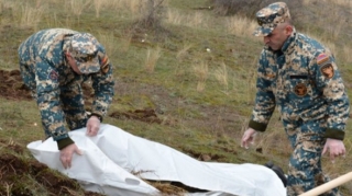 Füzulidə 4 erməni hərbçisinin qalıqları tapıldı