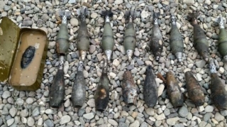 Cəbrayılda ağ fosfor tərkibli sursatlar aşkar olundu - FOTO 