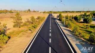 Завершено строительство перехода на евлахском участке дороги Баку - Газах - ВИДЕО