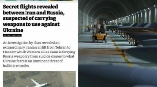 Ukraynaya qarşı istifadə edilən silahlar İrandan Rusiyaya mülki təyyarələrlə daşınıb  - FOTO