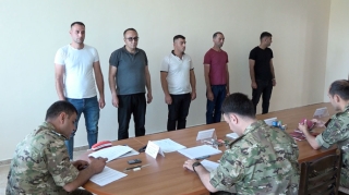 Naxçıvanda ehtiyyatda olan hərbçilər orduya çağrıldı - VİDEO 