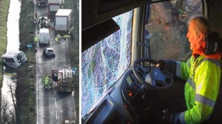 Şüşənin buxarı ağır qəzaya səbəb oldu – Sürücüyə 36 ay şərti cəza verildi - VİDEO 