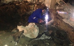 Yol qəzası baş verdi, rayonun bir hissəsi qazsız qaldı - FOTO