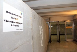 Metro istifadəçilərinin nəzərinə