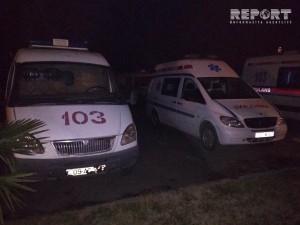 Şəmkirdə avtomobil qəzası oldu