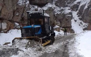 Quba-Xınalıq yolunda hərəkət çətinləşdi - FOTO