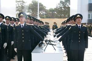 Polis Akademiyasında andiçmə mərasimi keçirilib - FOTO