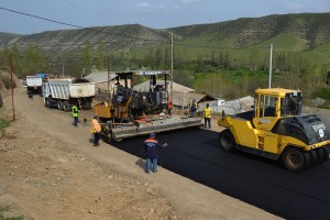 Göygöldə 18 km uzunluğunda yol yenidən qurulur - FOTO-VİDEO