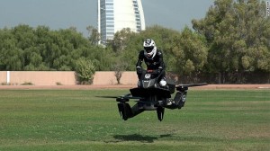 Dubay polisi uçan motosiklin sınaqlarına başlayıb - VİDEO