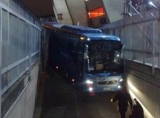 "Çelsi"nin avtobusu qəzaya düşdü - FOTO