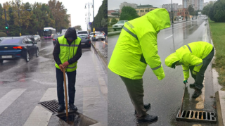 Həssas ərazilərdə yağış sularının toplanmasının qarşısı alınır - FOTO