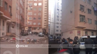 Ev əşyalarını balkondan tullayan qadın haqqında DİN-dən AÇIQLAMA  - VİDEO 