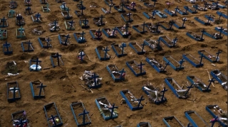 Braziliyada koronavirus xəstələrinin sayı 2,4 milyonu ötdü