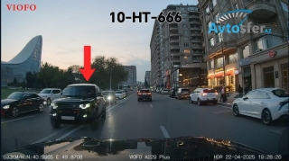 "Zerkalni" nömrəli "Deffender"in sürücüsü əks yola çıxıb təhlükə yaratdı - VİDEO