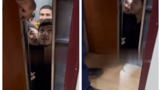 BDU-dan tələbələrin liftdə qalmasına münasibət  - VİDEO