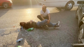 Bakıda yol qəzası baş verib, 3 nəfər yaralanıb  - FOTO