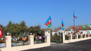 Yevlaxda yeni park istifadəyə verilib   - FOTO