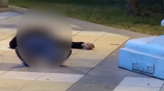 On bir uşaq atası parkda öldü - VİDEO