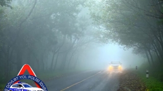 Дорожная полиция обратилась к водителям в связи с туманной погодой 