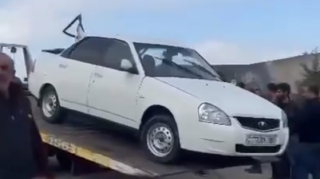 Bakıda AĞIR QƏZA:  sürücü asfalta çırpılıb öldü - VİDEO 