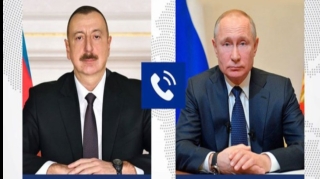 İlham Əliyev Putinə zəng etdi 