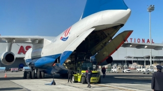 FHN-in ikinci mobil səhra hospitalı Türkiyəyə yola salındı  - FOTO