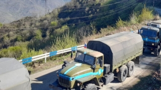 Laçın-Xankəndi yolundan RSK-nın 5 maşını keçib - FOTO 