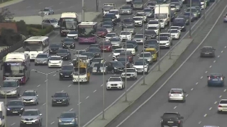 Avtovağzalın qarşısında QƏZA 