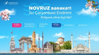 AZAL Türkiyənin bir sıra istiqamətləri üzrə yeni aksiyaya start verir 