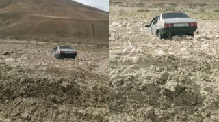 Xızıda seldən sonrakı vəziyyət  - VİDEO