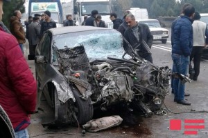 Azərbaycanda yol qırğını: 5 nəfər öldü