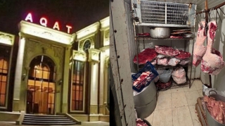 “Aqat”da insanlara camış əti verilirmiş - FOTOLAR 