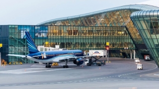 Beynəlxalq Aeroportda tranzit daşımaları 2 dəfədən çox artıb - FOTO