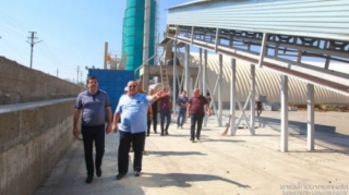 Arutyunyan Xocalıda sement zavodu açdı  - VİDEO